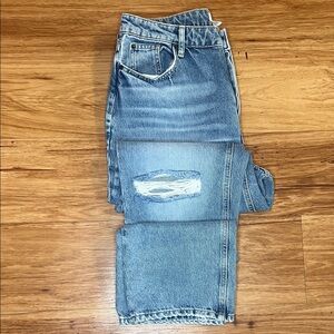 Light Blue Distressed Women’s Jeans